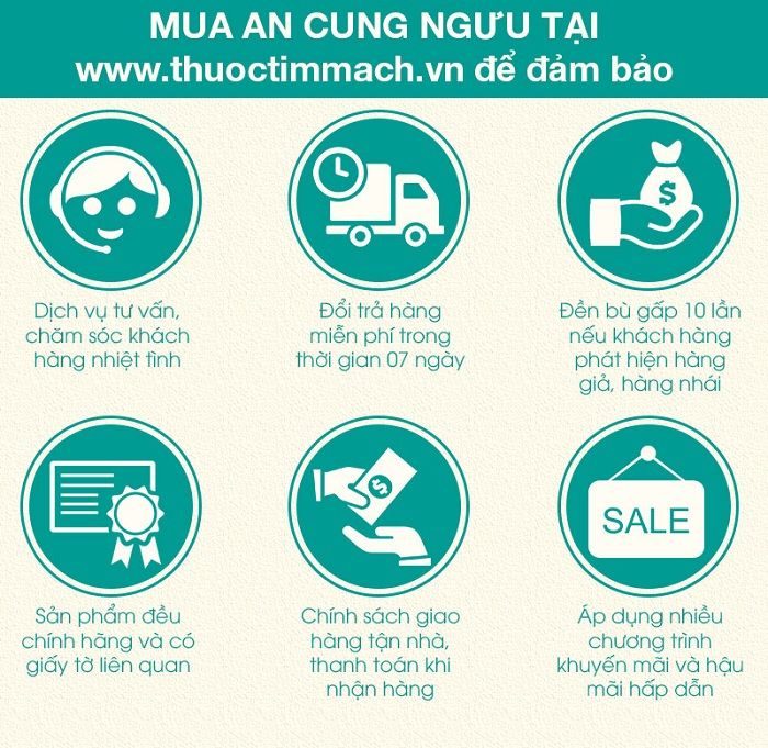 Những ưu đãi khi mua an cung ngưu hoàng hoàn